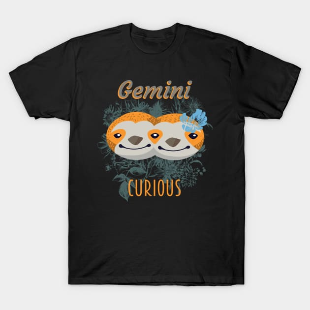 Gemini Twins Horoscope T-Shirt by Foxxy Merch